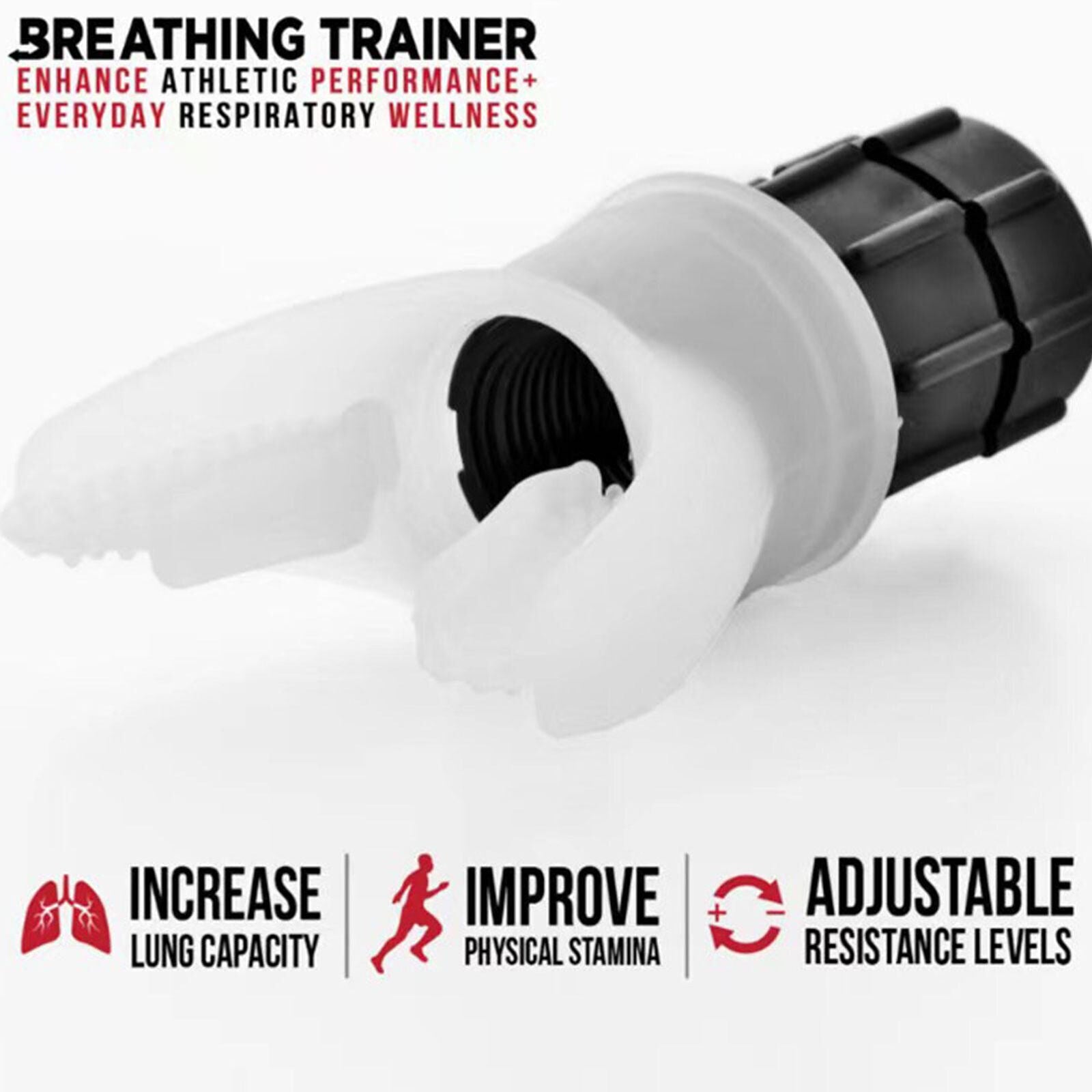 Lung Flexer O2FIT Professional Breathing Trainer for Enhanced Fitness